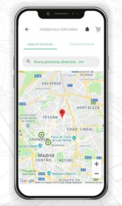 Telefarmacia - mapa de farmacias a domicilio